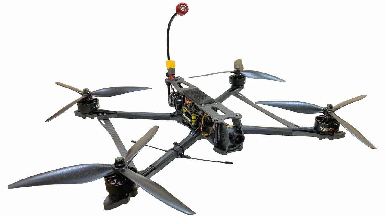 Мультироторний БпЛА типу FPV 8 дюймів «ТАРКУС -8М» з нічною камерою